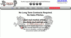 Desktop Screenshot of northaugustamartialarts.com